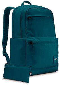 case logic uplink recycled backpack, deep teal