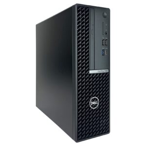 Dell OptiPlex 7080 SFF Small Form Factor Desktop Computer - 10th Gen Intel Core i7-10700 8-Core up to 4.80 GHz CPU, 16GB RAM, 1TB Solid State Drive, Intel UHD Graphics 630, Windows 10 Pro (Renewed)