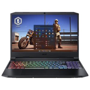 acer Nitro 5 Gaming Laptop (15.6 inch FHD 144Hz IPS, Intel 8-Core i9-11900H, 32GB RAM, 2TB PCle SSD, GeForce RTX 3060 6GB), RGB Backlit, Webcam, WiFi, DTS:X Audio, Ray Tracing, Win 11 Home - Black