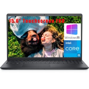 dell inspiron 15 3520 15.6" touchscreen fhd laptop computer, intel quad-core i5-1135g7 up to 4.2ghz (beat i7-1065g7), 8gb ddr4 ram, 256gb pcie ssd, 802.11ac wifi, bluetooth, carbon black, windows 11