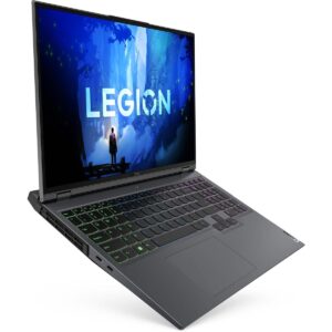 Lenovo Legion 5 Pro 16IAH7H 82RF003YUS 16 Gaming Notebook - QHD - 2560 x 1600 - Intel Core i7 12th Gen i7-12700H Tetradeca-core [14 Core] 3.50 GHz - 32 GB Total RAM - 1 TB SSD - Storm Gray