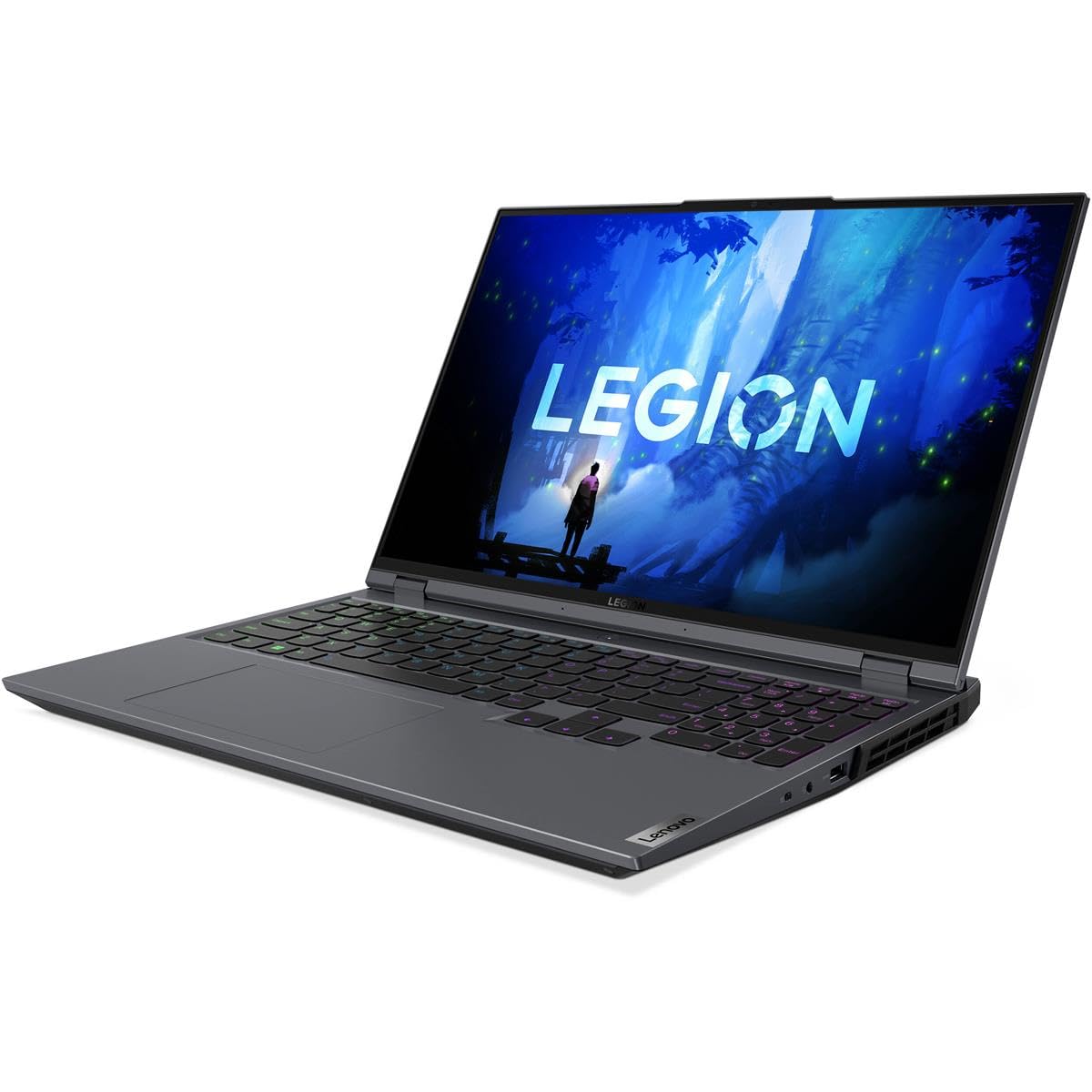 Lenovo Legion 5 Pro 16IAH7H 82RF003YUS 16 Gaming Notebook - QHD - 2560 x 1600 - Intel Core i7 12th Gen i7-12700H Tetradeca-core [14 Core] 3.50 GHz - 32 GB Total RAM - 1 TB SSD - Storm Gray