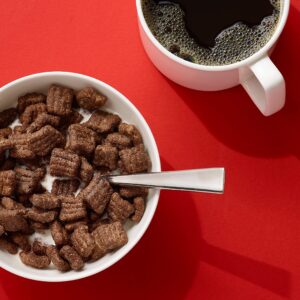KIT KAT Chocolatey Breakfast Cereal Made with Whole Grain, Family Size, 19.5 oz