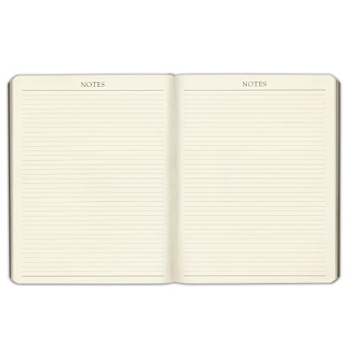 2024 Gallery Leather Large Weekly Planner - Acadia Black - 9.75x7.5"