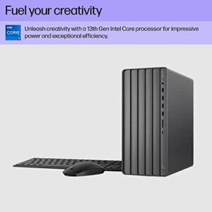 HP Envy Desktop PC, 13th Generation Intel Core i7-13700, 32 GB RAM, 1 TB SSD, Intel UHD Graphics 770, Windows 11 Home, TE01-4020 (2023)