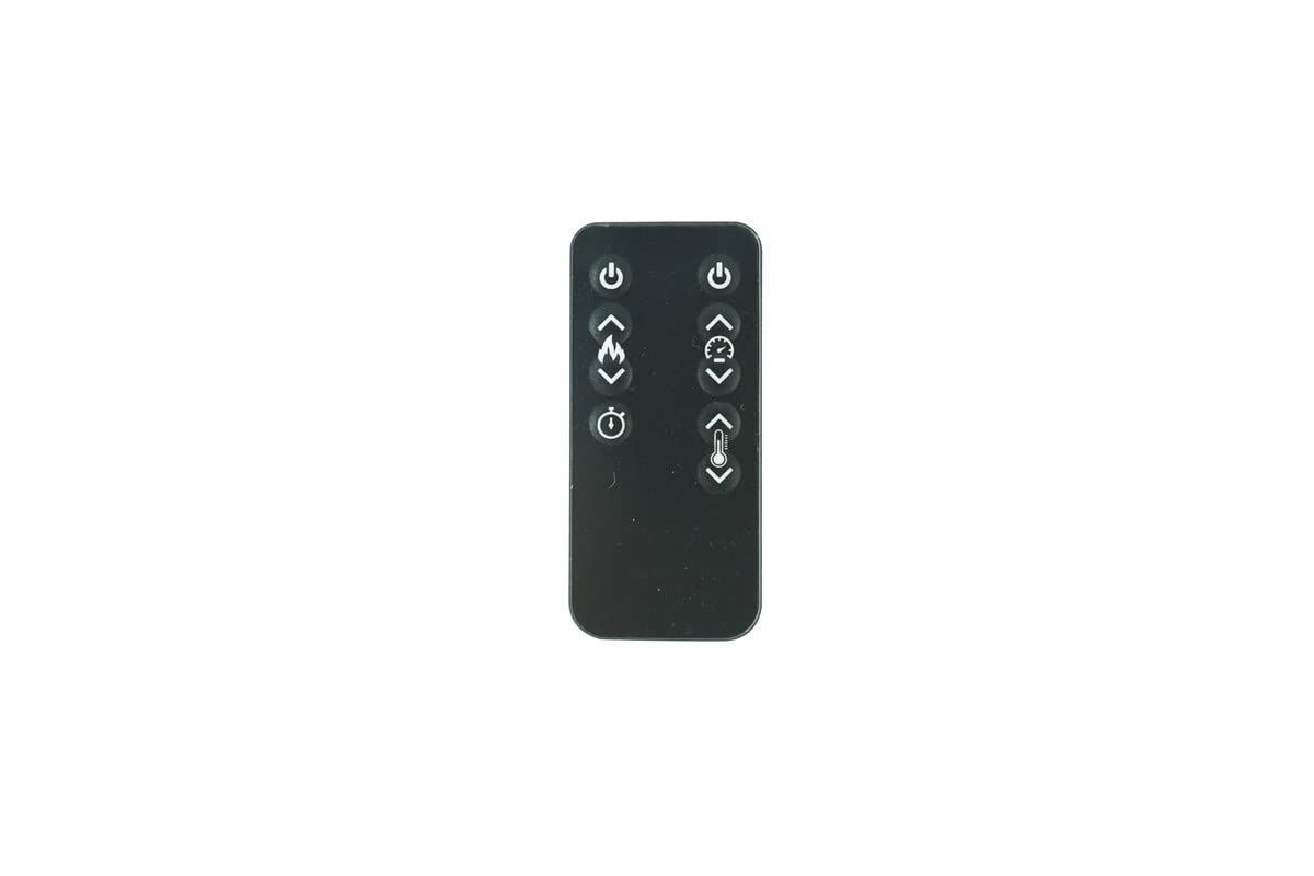 Generic Replacement Remote Control for MOCIFI F18-17LT F23-17LT Electric Fireplace Infrared Quartz Space Heater