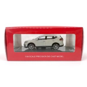 PAUDIMODEL Paudi Model 1/64 Scale Diecast Cars X-Trail Minicar 2018 for Adults Collection Whtie, White