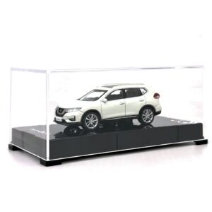 PAUDIMODEL Paudi Model 1/64 Scale Diecast Cars X-Trail Minicar 2018 for Adults Collection Whtie, White