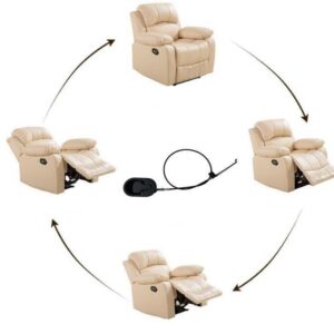 Beeiee Recliner Replacement Parts,Handle Universal Pull Recliner Handle with Cable,Fits Most Recliner Sofa