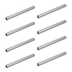 powertec 71473-p2 hardened steel dowel pins 3/8" x 4" long | heat treated and precisely shaped for accurate alignment – 8 pack