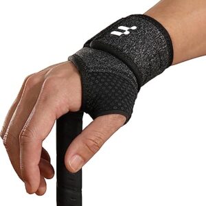 Fitomo 2 x Wrist Brace with Soft Thumb Opening for Mild Carpal Tunnel Tendonitis Arthritis Sprains, Compression Hand Brace for Women Men, Wrist Support Strap for Sports Work Typing Sleeping