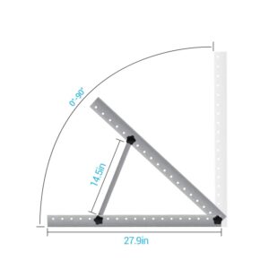 Renogy 100W 12V Solar Panels (2-Pack) and 28in Adjustable Solar Panel Mount Brackets