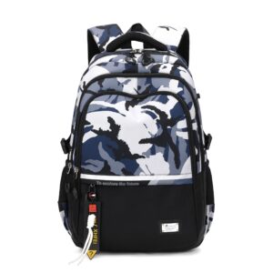mitowermi boys backpack for kids camouflage school bags for elementary primary student bookbags middle backpacks teen casual travel back pack