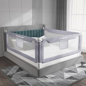 fylirow bed rails for toddlers, upgraded infants safety bed guardrail designed for twin, full, queen, king size