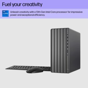 HP Envy Desktop PC, 13th Generation Intel Core i7-13700F, 16 GB RAM, 512 GB SSD, 1 TB HD, NVIDIA GeForce RTX 3050, Windows 11 Home, TE01-4050 (2023)