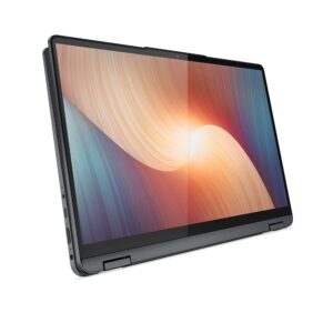 LENOVO 2023 Flex 5 14" FHD IPS Touchscreen Premium 2-in-1 Laptop, AMD 6-core Ryzen 5 5500U Upto 4.0GHz, 16GB RAM, 512GB PCIe SSD, Backlit Keyboard, Fingerprint, Windows 11 Home + HDMI Cable, Gray