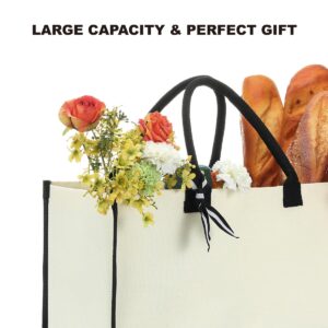 FORBIDDEN PAPER Granny Gifts Best Grandma Gifts Tote Bag Handbag Shopping Bag Granny Stuff for Grandmother Grammy Gigi Gifts First Time Grandma Gifts Beach Bag Birthday Christmas Presents for Travel