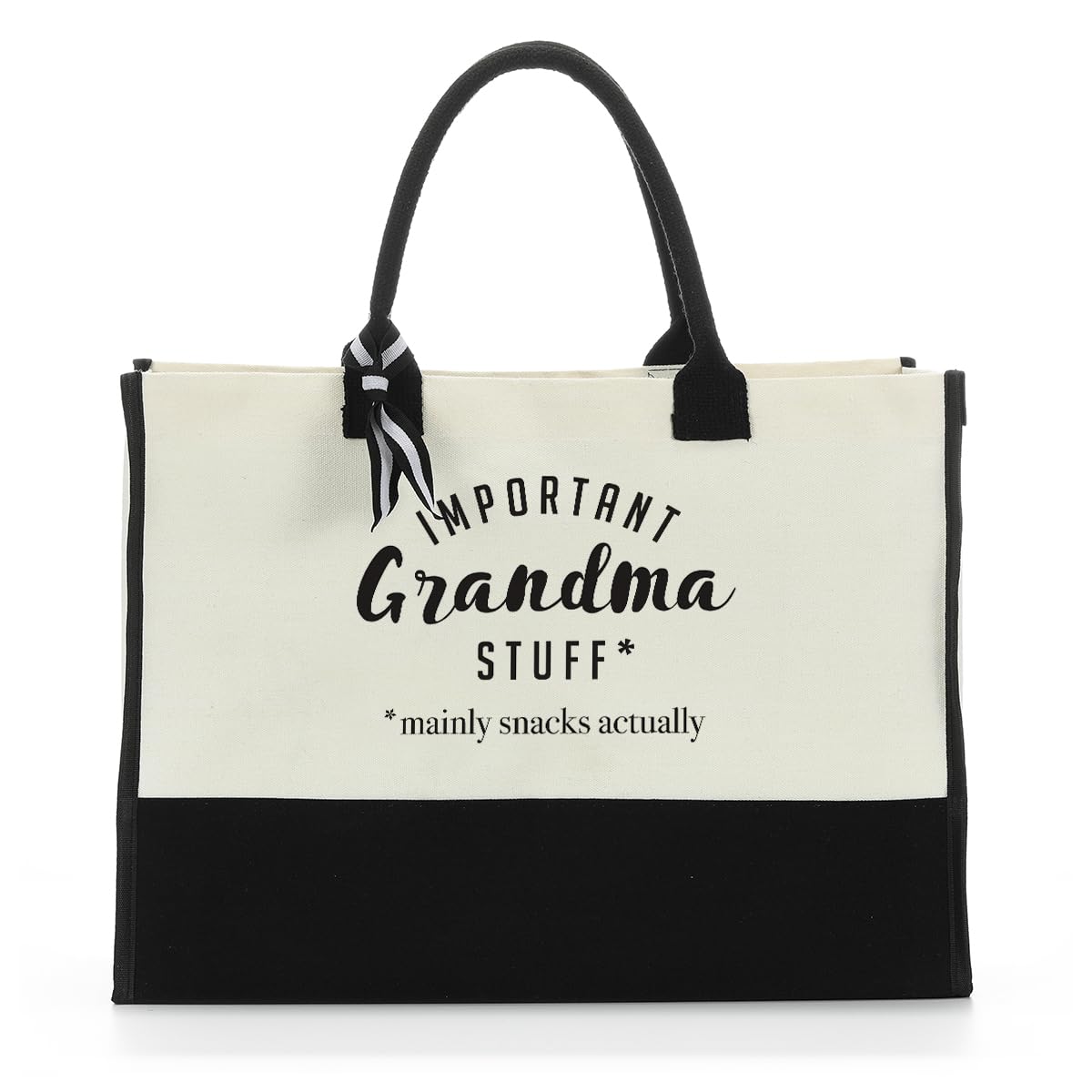 FORBIDDEN PAPER Grandma Birthday Gifts Grandma Stuff Tote Bag Beach Bag Nana Gifts Gifts Grandmother Gift Ideas New Grandma Gifts Mothers Day Retirement Christmas for Trip Vacation