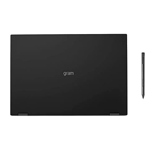 LG Gram 16T90Q 16" WQXGA 2-in-1 Touchscreen (Intel 12th Gen 12-Core i7-1260P, 16GB LPDDR5 RAM, 1TB PCIe SSD, Stylus), (2560 x 1600) Business Laptop, Thunderbolt 4, HDMI Cable, Windows 11 Pro