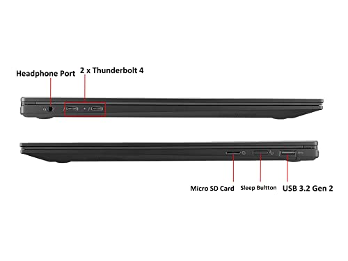 LG Gram 16T90Q 16" WQXGA 2-in-1 Touchscreen (Intel 12th Gen 12-Core i7-1260P, 16GB LPDDR5 RAM, 1TB PCIe SSD, Stylus), (2560 x 1600) Business Laptop, Thunderbolt 4, HDMI Cable, Windows 11 Pro
