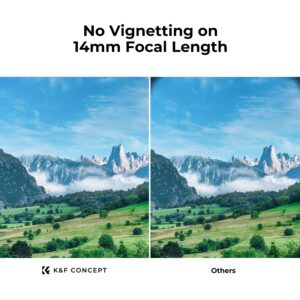 K&F Concept 82mm MCUV Lens Protection Filter 18 Multi-Coated Camera Lens UV Filter Ultra Slim with Cleaning Cloth (K-Series)