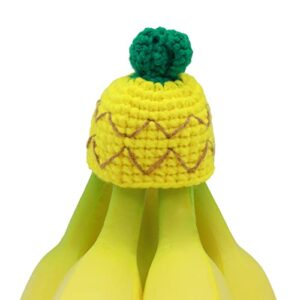 jinihfw banana hats,bananas preserver, banana hat to keep bananas fresh,pineapple