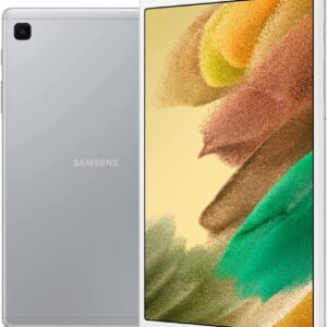 SAMSUNG Galaxy Tab A7 Lite 8.7" (32GB, 3GB) Wi-Fi Tablet, Octa-Core Mediatek MT8768T Processor, Silver + Accessories