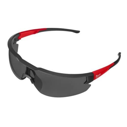 For Milwaukee Tool 48-73-2016 Safety Glasses - Tinted Anti-Scratch Lenses