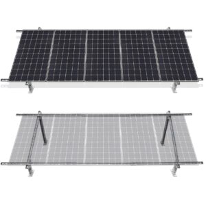 upgrade solar panel mounting brackets, adjustable multi-pieces solar panel brackets, solar panel mount for 1-4pcs solar panels, solar mounting brackets with clamps for ground and roof