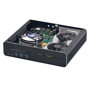 HUNSN 8K Mini PC, Gaming Computer, HTPC, Intel 8 Cores I9 10980HK, Support Proxmox, Esxi, BM23g, 4G Graphic, DVI, DP, HDMI, TypeC, Barebone, NO RAM, NO Storage, NO System