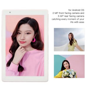 8.1 Inch Tablet Android 10 Tablet, Kids Tablet, 4GB RAM 64GB ROM, HD Display, 128GB Expand, 2MP+5MP Dual Camera,2.4G/5G WiFi, BT,3G Network, Dual Sim Slot, 5000mAh Battery