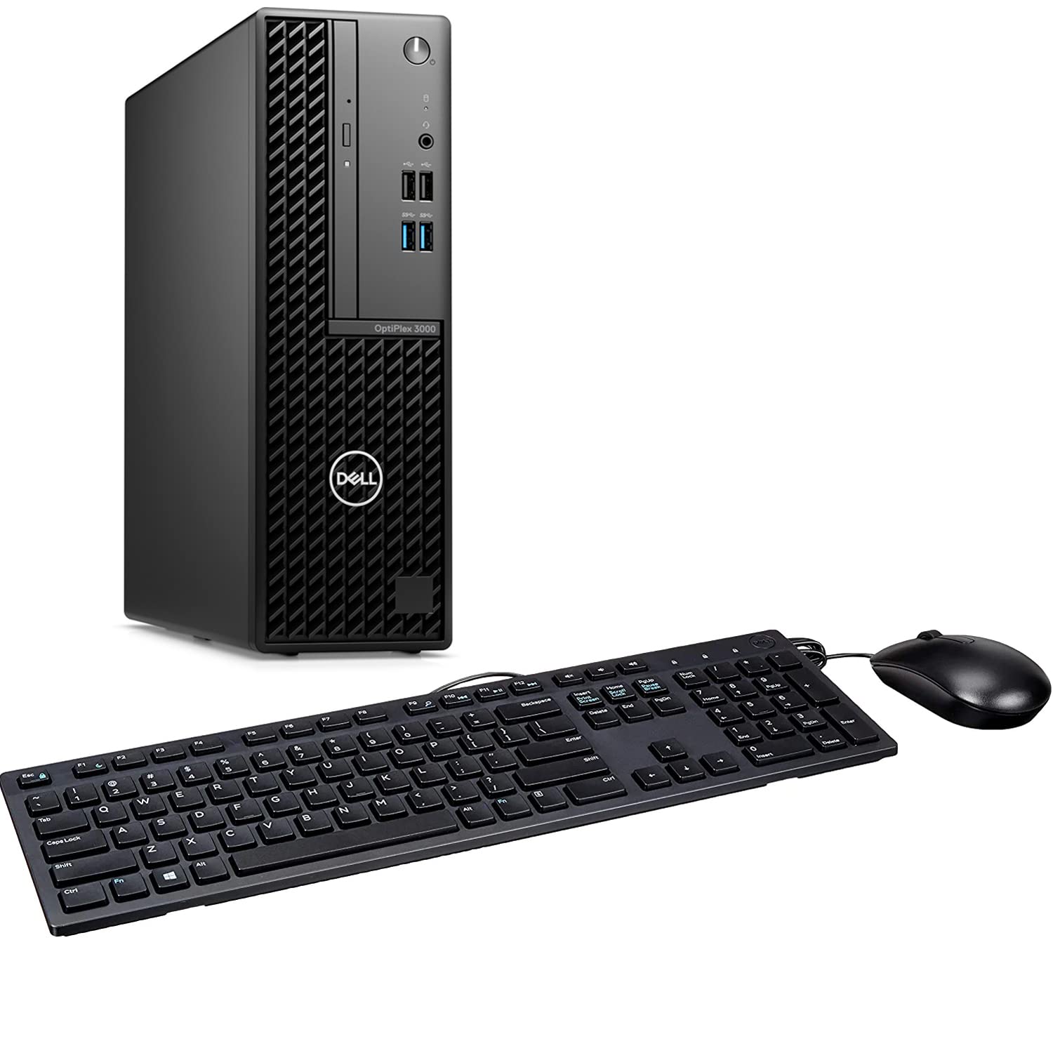 Dell 2023 OptiPlex 3000 SFF Mini Desktop (Intel i5-12500 6-Core, 8GB RAM, 512GB PCIe SSD, Intel UHD 770, AC WiFi, Bluetooth 5.1, 4 USB, 1 HDMI, 1 Display Port, Win 10 Pro)