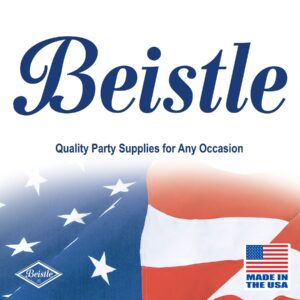 Beistle 100 Piece 0.25" x 8" Wooden Dowel Rods, DIYers Crafting Hardwood Sticks