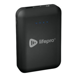 lifepro portable powerbank for allevared, allevared pro, & biorecover - long-lasting 15,000 mah compact battery pack with usb 3.0 & special 12v dc output port for use with your wellness gear!