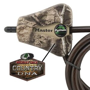 Master Lock Cable Lock, Python Adjustable Keyed Cable Lock, 6 ft. Long Cable, 2 Pack Mossy Oak Country DNA Camouflage