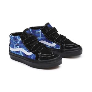 vans k sk8-mid reissue v size : 11.5, lightning black blue