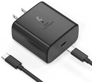 2024 new 45w samsung charger type c super fast charging usb c android charger for samsung galaxy s24 ultra/s24/s24+/s23 ultra/s23/s23+/s22 ultra/s22+/s22, galaxy tab, pps charger & 6ft c cable