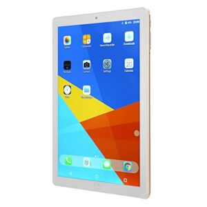 Acogedor 10.1 inch Tablet Android, Tablet PC with Dual SIM Card Slot, 4GB RAM 64GB ROM, 1280x800 Resolution, Quad Core, 3G Calling Tablet