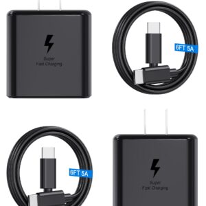 2024 New 45W Samsung Super Fast Charger USB Type C for Samsung Galaxy S24 Ultra Charger S23 ultra/S24/S23/S22 Ultra/S22/Z Fold 5 4/Z Flip 5 4/Note 20/10/Galaxy Tab S9/S8+, PD/PPS 3.0[2 Pack]