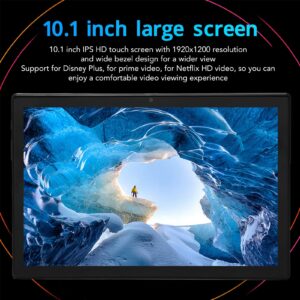 10.1 Inch Business Tablet for Android 12.0, 12GB 256GB IPS Octa Core, 5G WiFi Dual Cameras 4G LTE Calling Cellphone Tablet, for Learning, Working, US Plug (Silver)