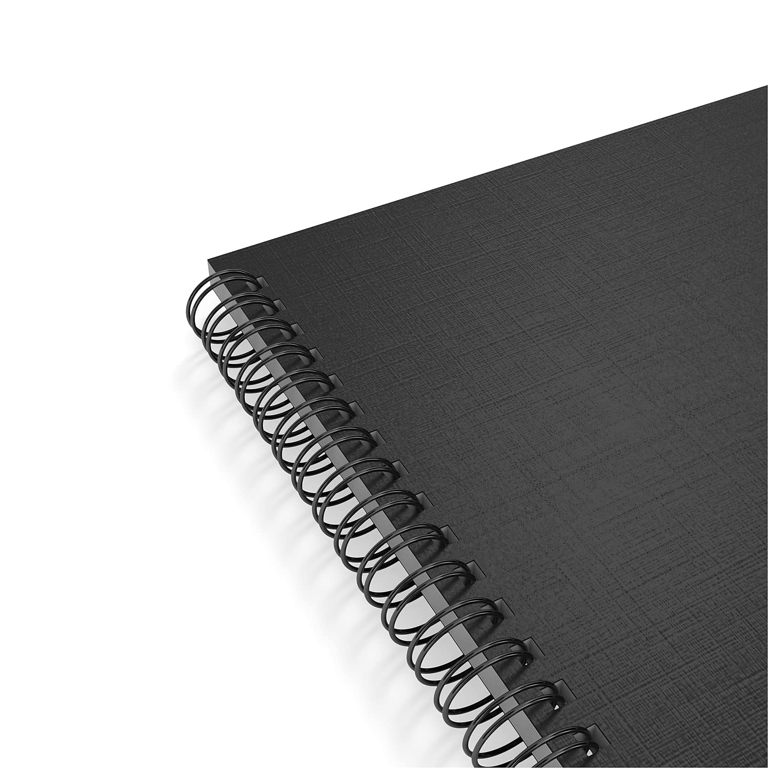 TRU RED Medium Soft Cover Project Planner Notebook, Black, 3/Pack (TR54989VS)