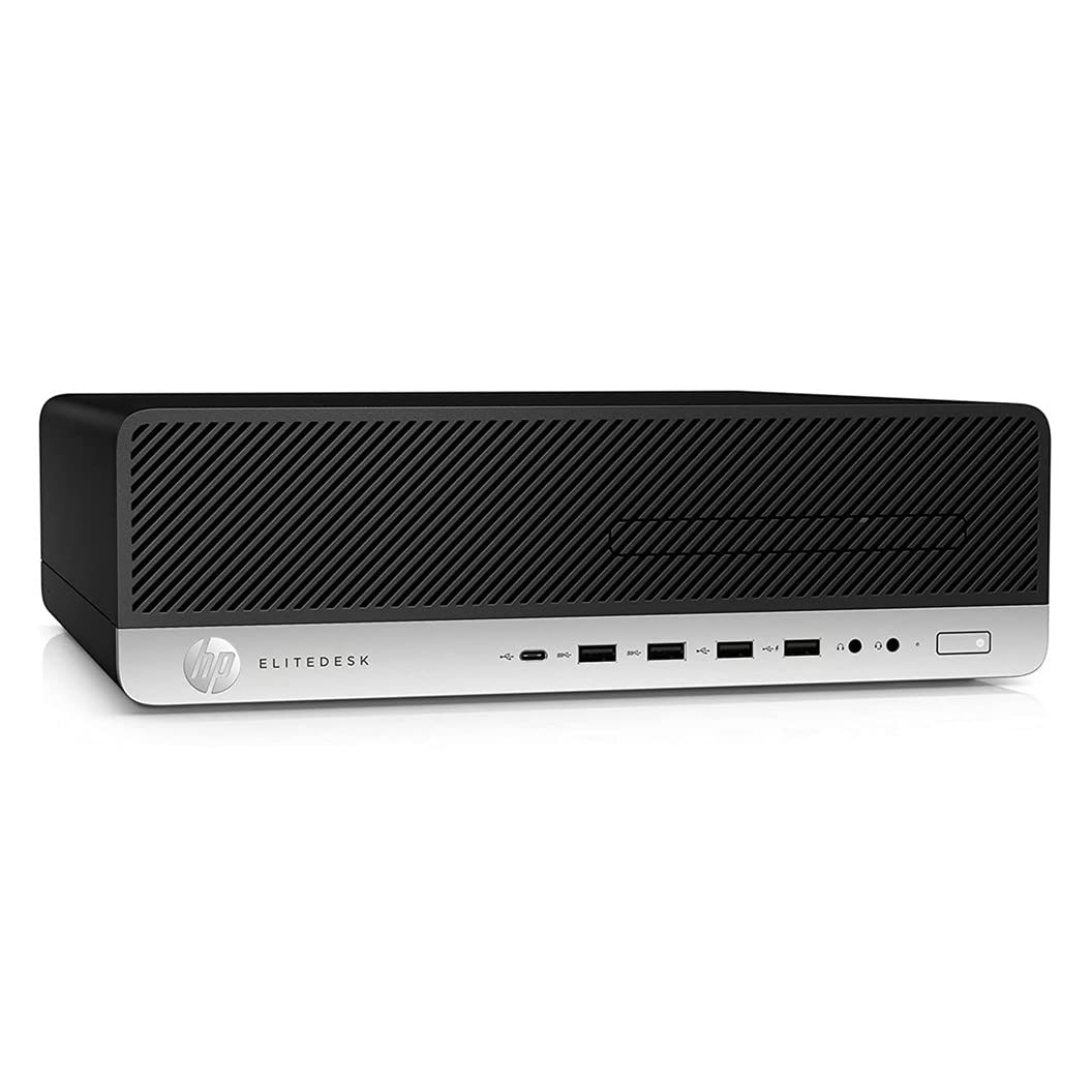 HP Elitedesk 800 G3 SFF High Performance Business Desktop, Intel Quad-Core i5-6500 up to 3.6GHz, 16GB DDR4, 512GB PCIe SSD+500GB HDD, 4K Support, USB-C, RJ45, DP, VGA, DVD-RW, Win 10 Pro (Renewed)