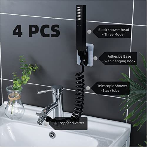 Faucet Extender Swivel Sink Faucet Aerator Water Saving Rotatable Faucet Sprayer Head for Wash Face Wash Mouth Wash Eye Universal Splash Filter Faucet (3 Mode)