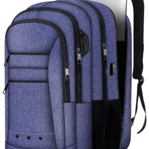LCKPENG Extra Large Backpack, Big 17 inch Laptop Backpack, TSA Travel Laptop Backpack, Flight Approved Carry on Backpack, Large Backpack for Women Men