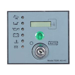 Timunr DSE702K-AS Generator Controller with Key, Generator Accessory Self Start Control Generator Controller
