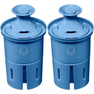 elite replacement water filter for pitchers and dispensers, 2 pack