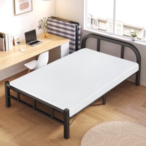 bestmassage mattress 5 inch gel memory foam mattress/twin mattress/cooling gel infusion/certipur-us certified/comfy support,white