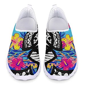 summer aesthetic floral shoes for women slip resistant athletic shoes without laces for youth running shoes work travel lightweight breathable slip on sneakers with arch support mesh slip on shoes