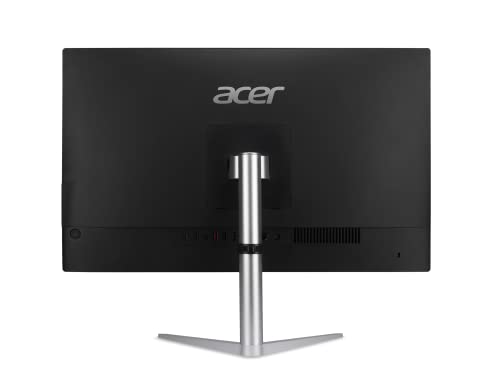 Acer Aspire C24-1300-UR31 AIO Desktop | 23.8" Full HD IPS Display | AMD Ryzen 3 7320U Quad-Core Processor | AMD Radeon 610M Graphics | 8GB LPDDR5 | 512GB PCIe SSD | Wi-Fi 6E | Windows 11 Home,Black