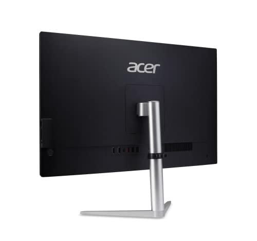 Acer Aspire C24-1300-UR31 AIO Desktop | 23.8" Full HD IPS Display | AMD Ryzen 3 7320U Quad-Core Processor | AMD Radeon 610M Graphics | 8GB LPDDR5 | 512GB PCIe SSD | Wi-Fi 6E | Windows 11 Home,Black